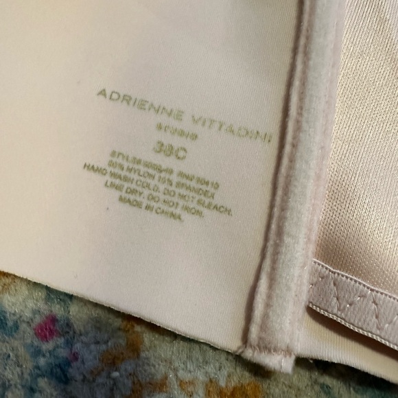 Adrienne Vittadini light pink lace bralette 38C - Picture 4 of 4
